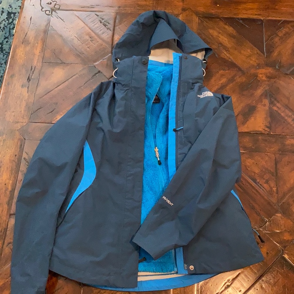 North face 2-in-1 jacket